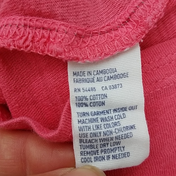 American Eagle sz S graphic tee fitted pink soft - Picture 6 of 8